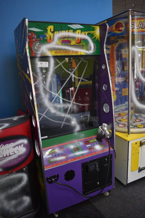 PAOKAI Electronic Enterprise Model 820 Metal Floor Style Spider Bot Arcade Game on Casters. 110 Volts, 1 Phase. 33x29x77 - Image 3 of 12