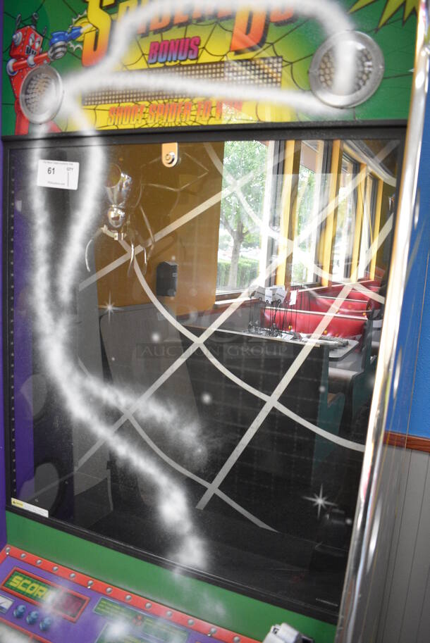 PAOKAI Electronic Enterprise Model 820 Metal Floor Style Spider Bot Arcade Game on Casters. 110 Volts, 1 Phase. 33x29x77 - Image 5 of 12