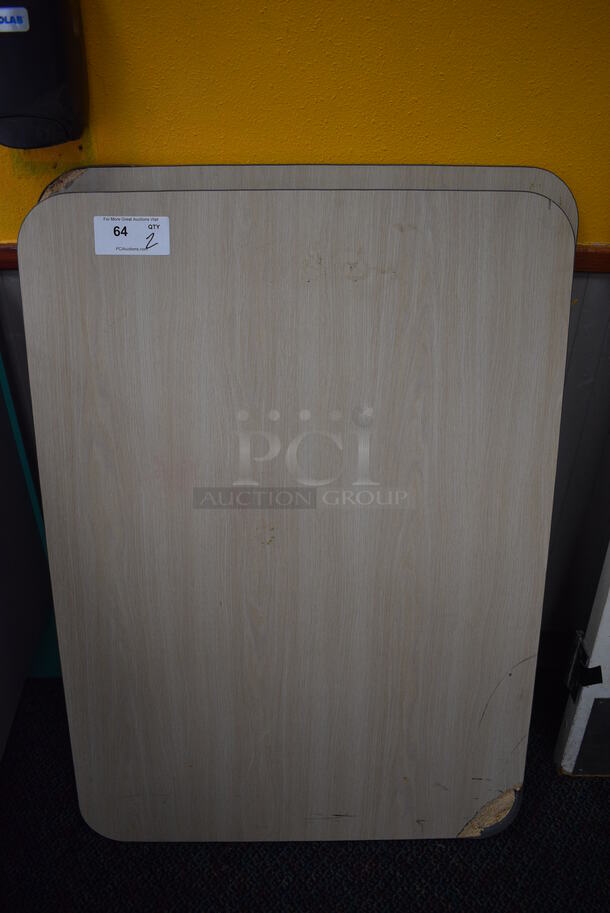 2 Tabletops. 42x30x1. 2 Times Your Bid! - Image 1 of 3