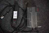 ALL ONE MONEY! Lot of 2 Items; APC Back UPS ES 350 Power Surge Protector and Power Strip. 12x2.5x1.5, 10.5x6.5x3.5