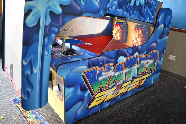 Bob's Space Racers Metal Floor Style Water Blast Arcade Game. 120 Volts, 1 Phase. 73x36x114 - Image 2 of 12