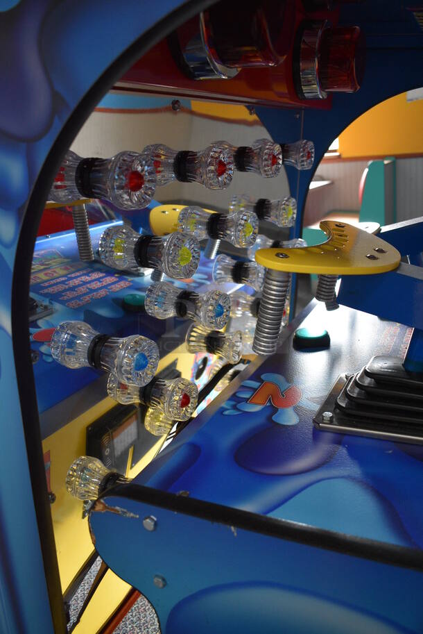 Bob's Space Racers Metal Floor Style Water Blast Arcade Game. 120 Volts, 1 Phase. 73x36x114 - Image 4 of 12
