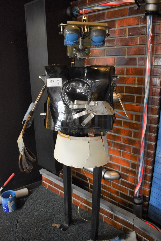 Metal Animatronic Band Member. 25x30x68. BUYER MUST REMOVE