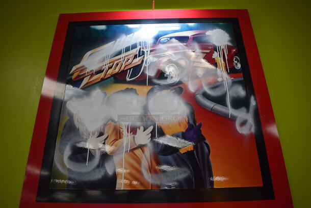Wall Mount CheeseZTop Sign w/ Display Light. 48x1x72. BUYER MUST REMOVE - Image 4 of 5