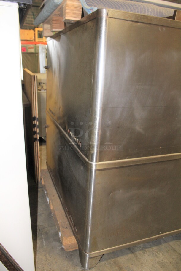 AWESOME! Blodgett Model 981 And 951 Commercial Stainless Steel Natural Gas Double Stack Pizza Oven With Stones. 60x38.5x69.  - Image 8 of 8