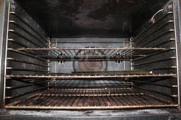 (x2) 2 BEAUTIFUL! Blodgett DFG Series Commercial Stainless Steel Natural Gas Full Size Convection Ovens On Commercial Casters. 38x42x73. 2 Times Your Bid - Image 4 of 9