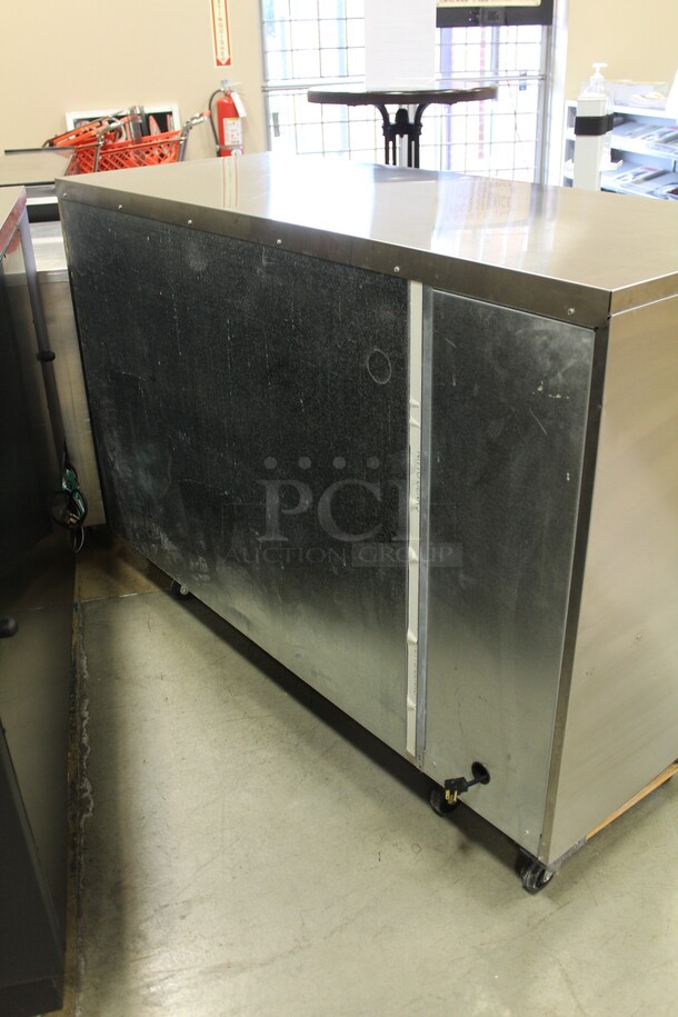 WOW! Krowne Model BS60L-GNB-LL Commercial Two Section Glass Door Bar Back Refrigerator/Cooler. 60x24x36. 115V/60Hz. Working When Pulled! - Image 8 of 8