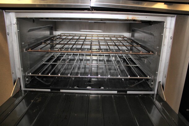 GREAT! Garland Commercial Stainless Steel Electric Oven With Griddle Top. 36x38x36. 240V. 3 Phase. Working When Pulled!  - Image 2 of 8