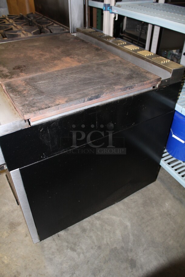 GREAT! Garland Commercial Stainless Steel Electric Oven With Griddle Top. 36x38x36. 240V. 3 Phase. Working When Pulled!  - Image 3 of 8