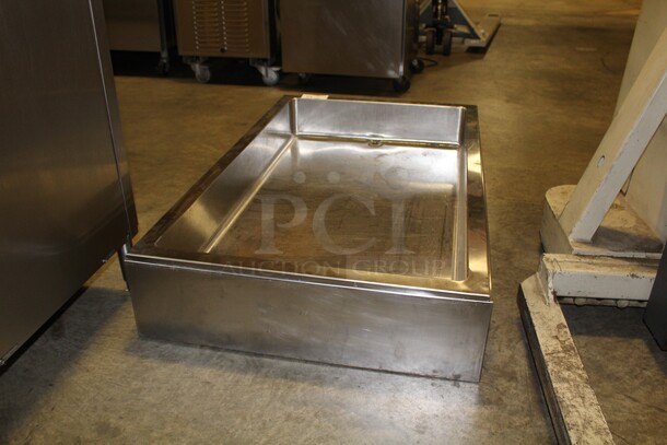 WOW! Commercial Stainless Steel Drop In Insert With Drain. 30.25x50.5x9 - Image 5 of 5