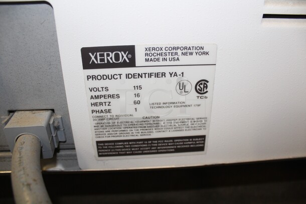 COOL FIND! Xerox 3050 Large Format Roll-Feed Drawing Plotter With Ink/Toner. 57x21.25x53.75. 115V/60Hz. Working When Pulled! - Image 7 of 9
