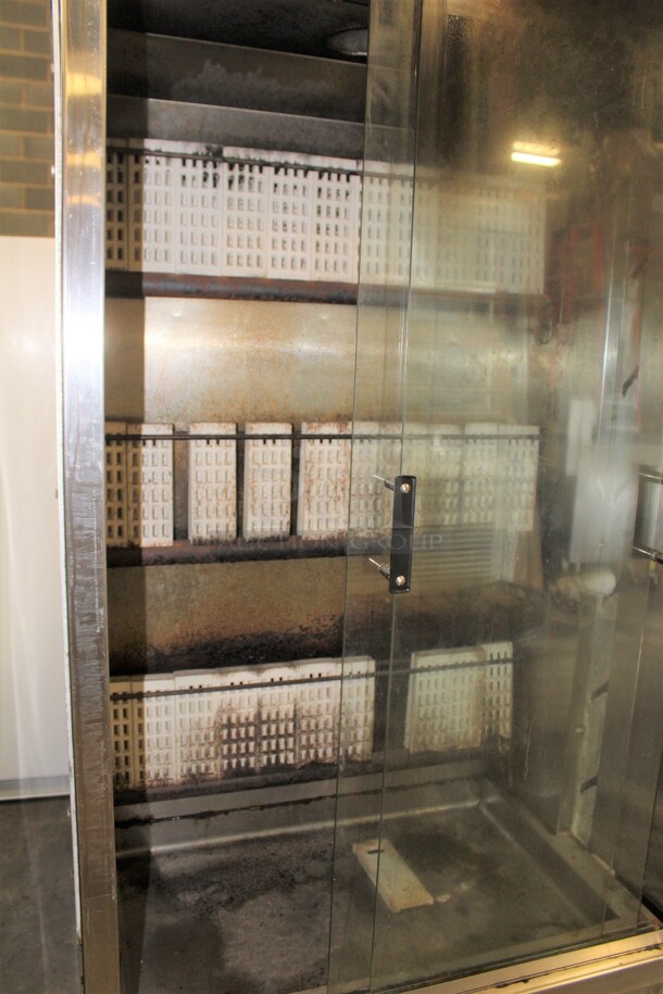 SUPER FIND! Esquire Mechanical Model FL-7G Commercial Natural Gas Rotisserie Oven. 38.5x26x80 - Image 3 of 9