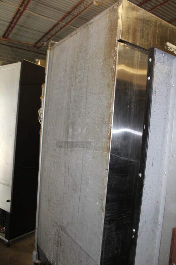 SUPER FIND! Esquire Mechanical Model FL-7G Commercial Natural Gas Rotisserie Oven. 38.5x26x80 - Image 7 of 9