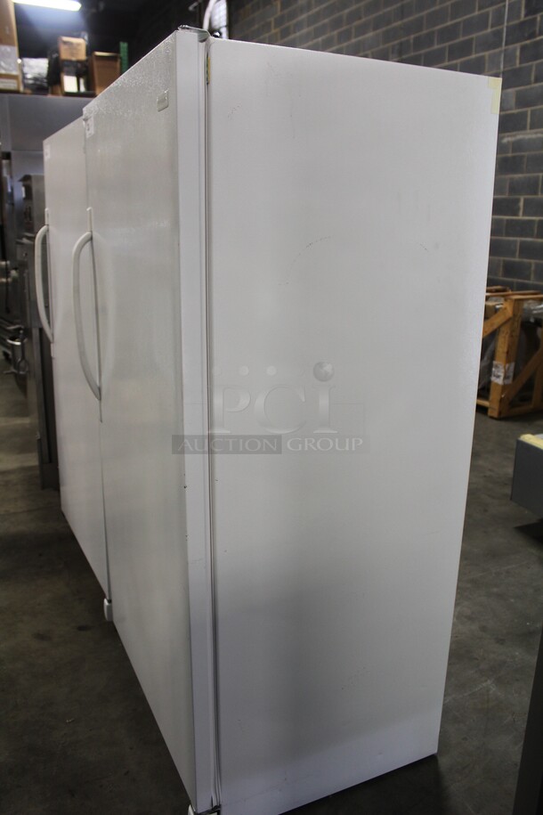 GREAT FIND! Frigidaire Model FRU17B2JW22 Upright Freezer. 32x26x65.5. 115V/60Hz. Working When Pulled - Image 6 of 8