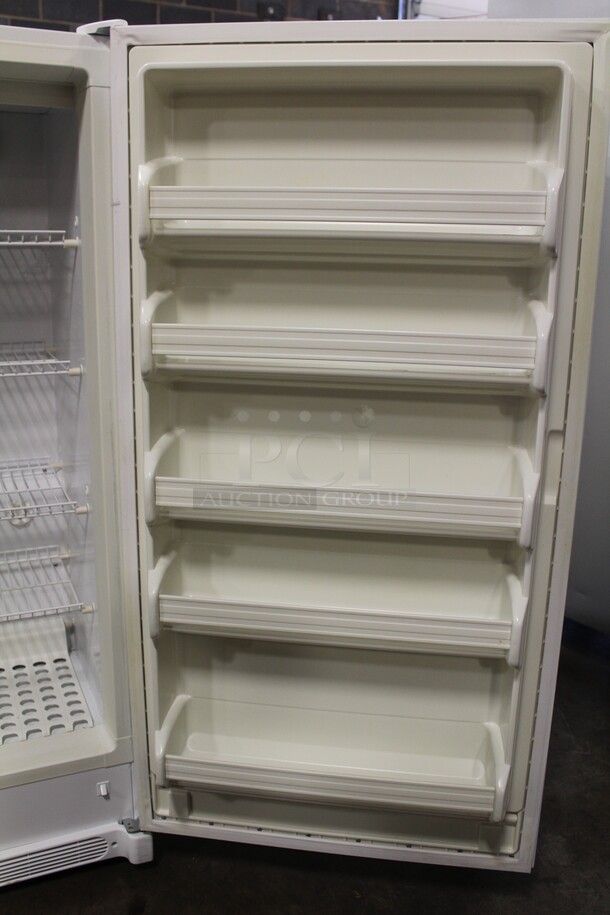 GREAT FIND! Frigidaire Model FRU17B2JW22 Upright Freezer. 32x26x65.5. 115V/60Hz. Working When Pulled - Image 4 of 8