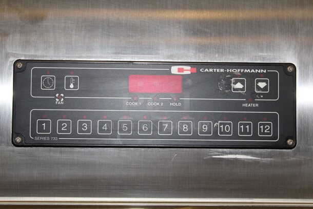 FABULOUS! Carter-Hoffmann Model RTH-9 Commercial Stainless Steel Rethermalization/Heating Cabinet On Commercial Casters. 31.5x40.5x61.5. Hardwired.  - Image 2 of 7