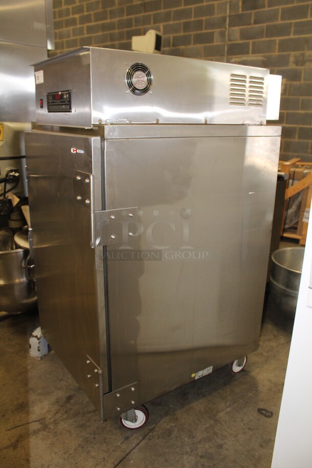FABULOUS! Carter-Hoffmann Model RTH-9 Commercial Stainless Steel Rethermalization/Heating Cabinet On Commercial Casters. 31.5x40.5x61.5. Hardwired.  - Image 5 of 7