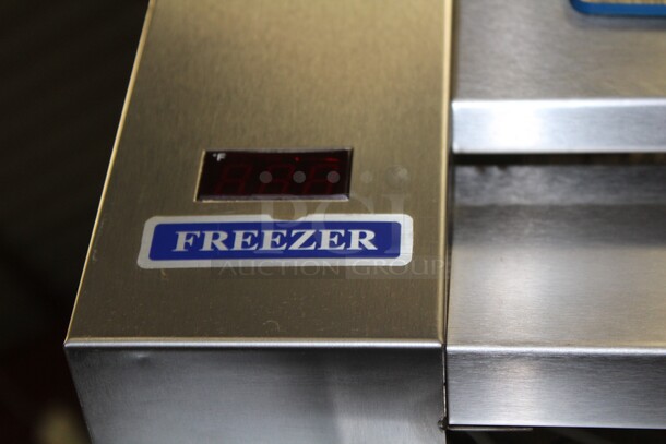 NICE! McCall Model 1-1020FP Commercial Stainless Steel Single Door Pass Thru Freezer. 27.5x34x84. 115V/60Hz. Working When Pulled! - Image 5 of 9