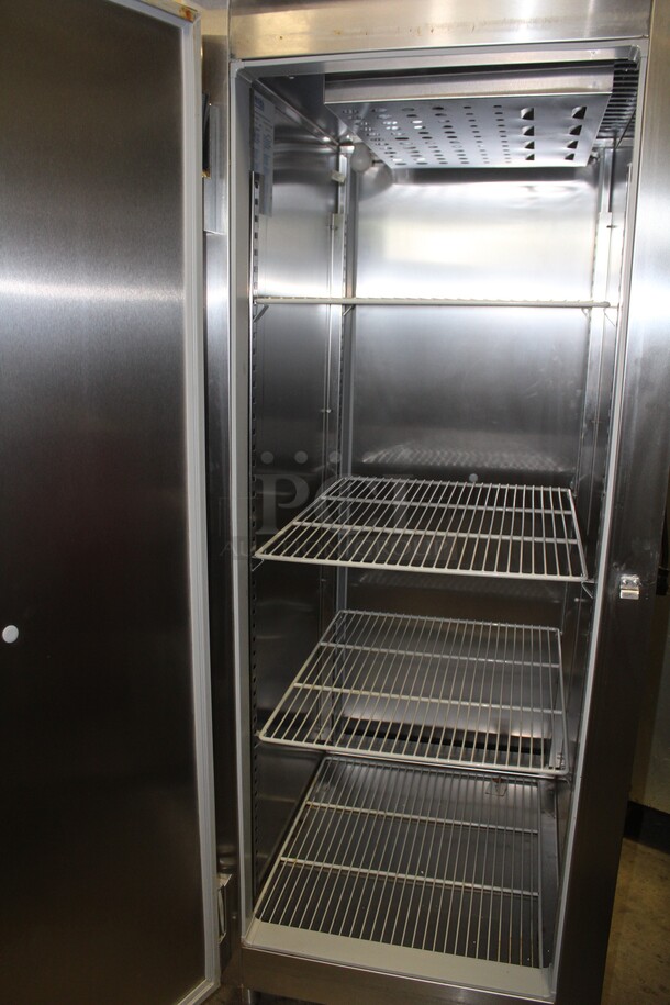 NICE! McCall Model 1-1020FP Commercial Stainless Steel Single Door Pass Thru Freezer. 27.5x34x84. 115V/60Hz. Working When Pulled! - Image 6 of 9