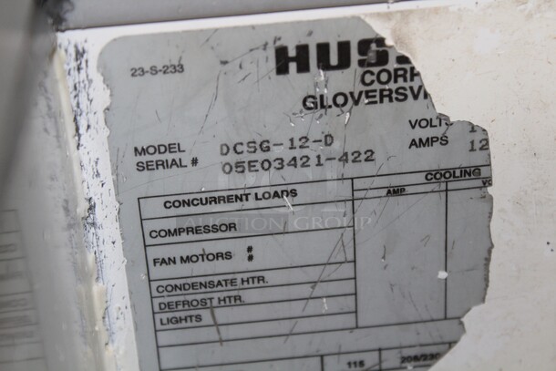 WOW! Hussmann Model DCSG-12-D Commercial 12 Flavor Ice Cream Dipping Display Merchandiser. 67x26x51.5. 115V/60Hz. Working When Pulled! - Image 6 of 8