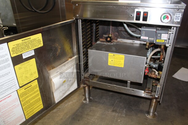 AWESOME! Cleveland Late Model 24CEM24 Commercial Stainless Steel Double Convection Steamer Cabinet. 23.5x33.5x63.5. 208/220V 60Hz 3 Phase. Working When Pulled! - Image 2 of 8