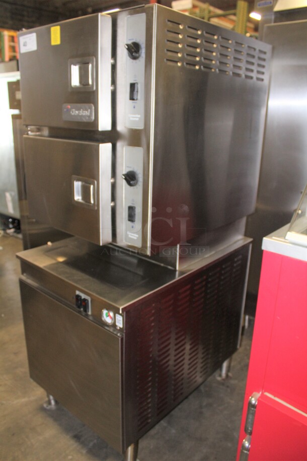 AWESOME! Cleveland Late Model 24CEM24 Commercial Stainless Steel Double Convection Steamer Cabinet. 23.5x33.5x63.5. 208/220V 60Hz 3 Phase. Working When Pulled! - Image 6 of 8
