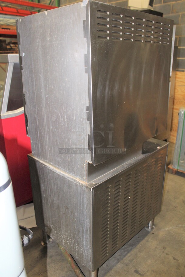AWESOME! Cleveland Late Model 24CEM24 Commercial Stainless Steel Double Convection Steamer Cabinet. 23.5x33.5x63.5. 208/220V 60Hz 3 Phase. Working When Pulled! - Image 7 of 8