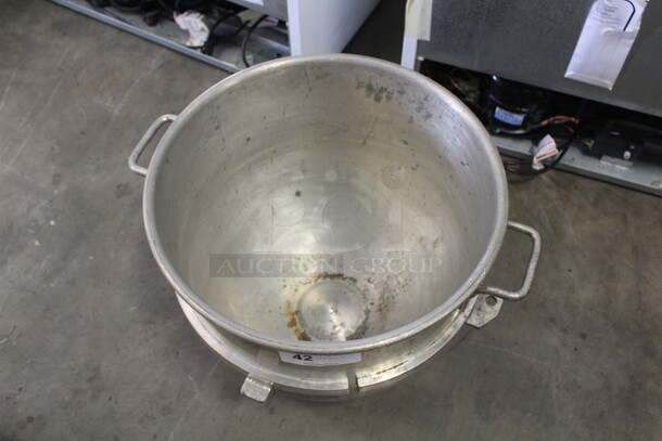 TERRIFIC! Commercial 60qt Mixing Bowl For Planetary Mixer. 19x19x16.5 - Image 2 of 3