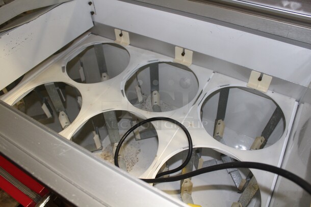 WOW! Hussmann Model DCSG-12-D Commercial 12 Flavor Ice Cream Dipping Display Merchandiser. 67x26x51.5. 115V/60Hz. Working When Pulled! - Image 3 of 7