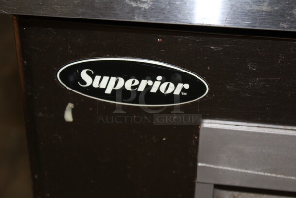 FABULOUS! Superior Model UR48 Commercial Stainless Steel 2 Door Undercounter Refrigerator/Cooler On Commercial Casters. 48x30x36. 115V/60Hz. Working When Pulled! - Image 4 of 7