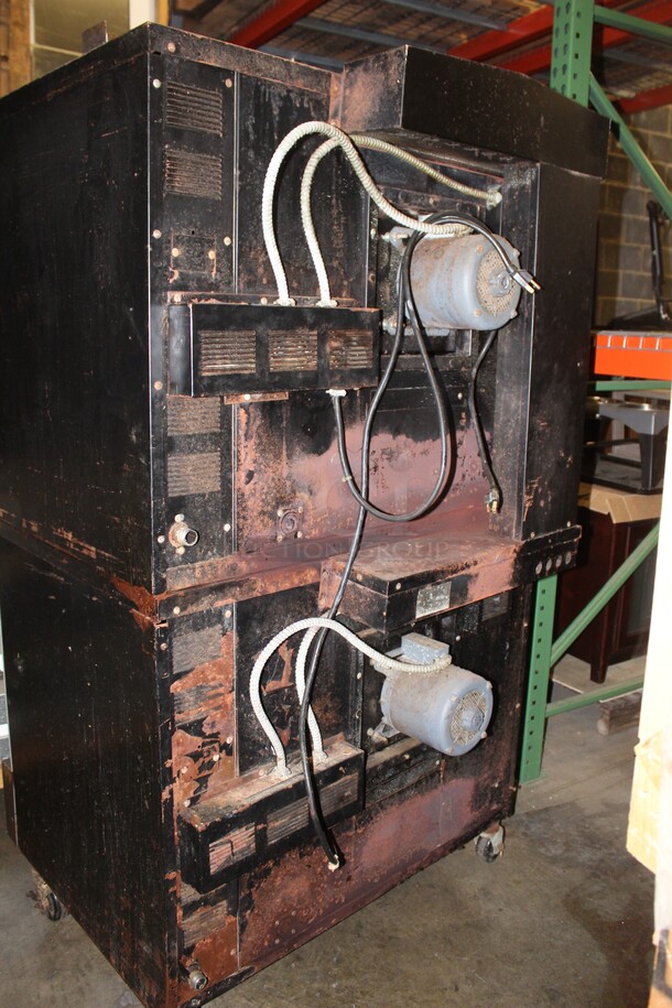  (x2) 2 FANTASTIC Garland Commercial Full Size Natural Gas Convection Ovens On Commercial Casters. 40x29.5x70.5. 2 Times Your Bid. - Image 7 of 8