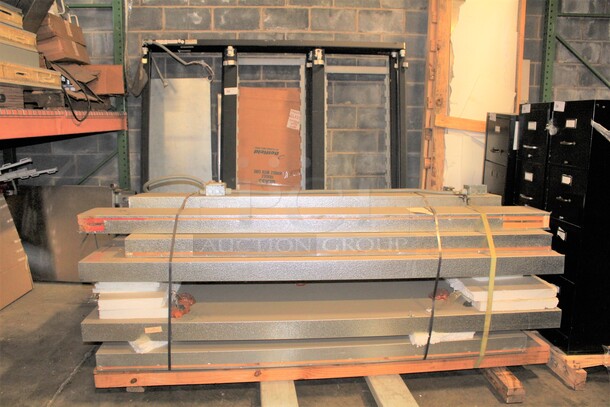 WOW! Imperial Walk In Cooler With Glass Doors. 15'X3'4x8'. Glass Panels Are Included But Not In The Doors. Dimensions And Condenser Information In Photos. - Image 3 of 11