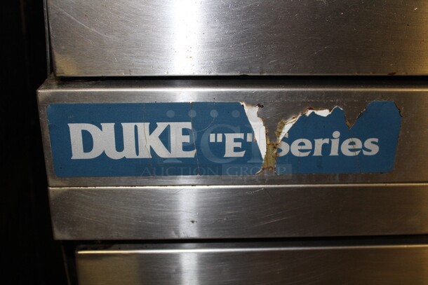(x2) 2 FABULOUS! Duke E Series Commercial Stainless Steel Natural Gas Full Size Convection Ovens. 38x38x70. 2 Times Your Bid. - Image 2 of 9