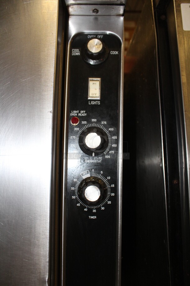 (x2) 2 FANTASTIC! Blodgett Commercial Stainless Steel Natural Gas Full Size Convection Ovens. 38x37x72. 2 Times Your Bid. - Image 3 of 6