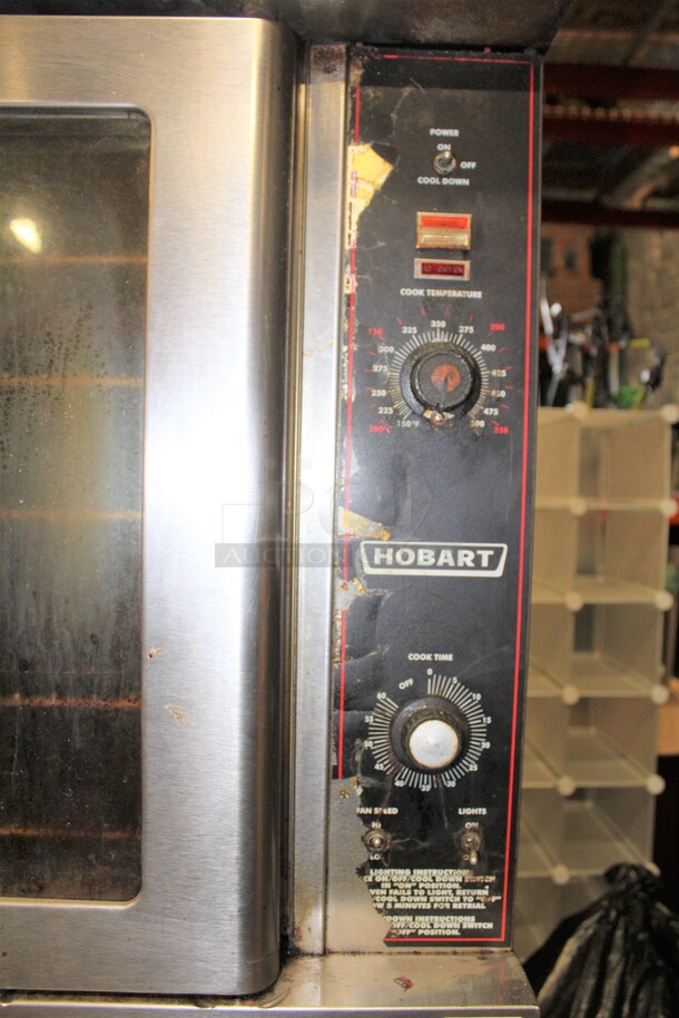 (x2) 2 AMAZING! Hobart Commercial Stainless Steel Natural Gas Full Size Convection Ovens On Commercial Casters. 40x31x69.5. 2 Times Your Bid. - Image 3 of 8