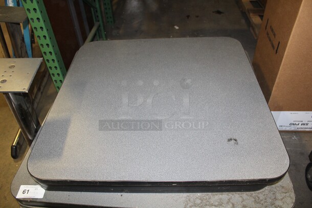4 TIMES YOUR BID! 4 Commercial Table Tops. 34x35x1