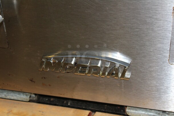 FANTASTIC! Imperial Model ICRA-2 Commercial Stainless Steel Chinese Natural Gas 2 Burner Wok  With Water Cooled Top And 4 Legs. 60x41.5x43.5 - Image 6 of 11