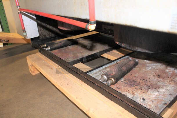 FANTASTIC! Imperial Model ICRA-2 Commercial Stainless Steel Chinese Natural Gas 2 Burner Wok  With Water Cooled Top And 4 Legs. 60x41.5x43.5 - Image 10 of 11