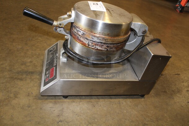 WOW! CoBatCo Model MD10SSE-L Commercial Stainless Steel Waffle/Waffle Cone Baker. 10x17x13. 120V/60Hz. Working When Pulled! - Image 4 of 7