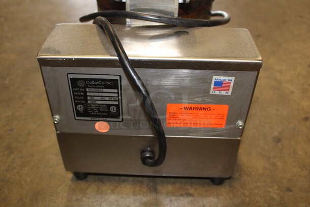 WOW! CoBatCo Model MD10SSE-L Commercial Stainless Steel Waffle/Waffle Cone Baker. 10x17x13. 120V/60Hz. Working When Pulled! - Image 5 of 7