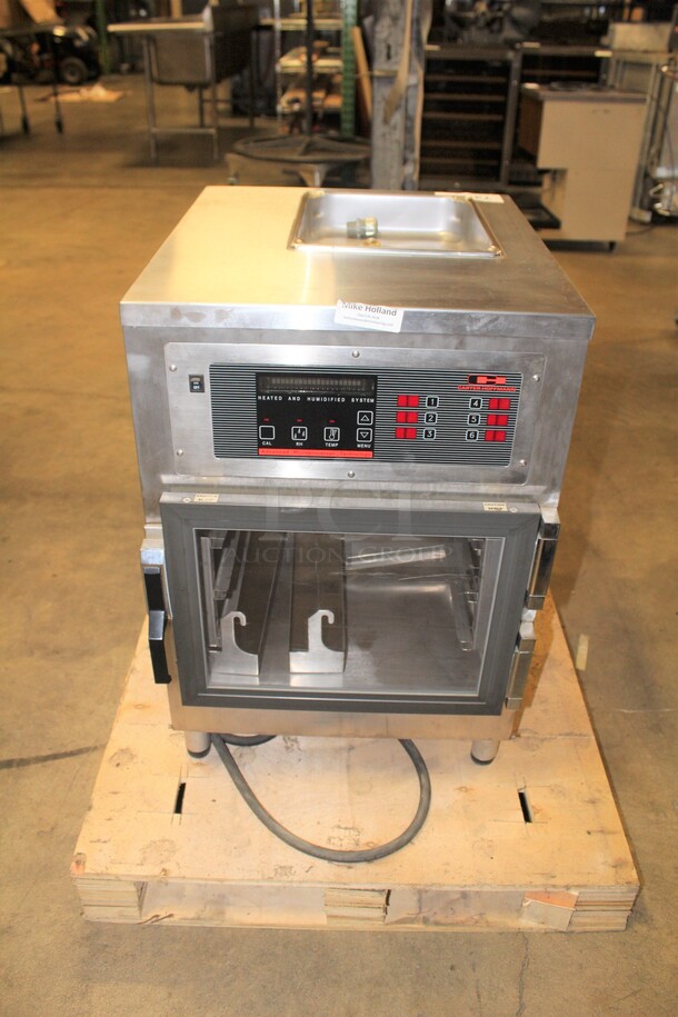 NICE! Carter Hoffmann Model HH-312 Commercial Stainless Steel Electric Food Warmer. 19x25x28.5. 120V/60Hz. Working When Pulled!
