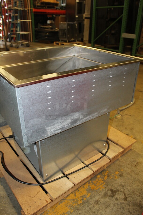 FABULOUS! Vollrath Model 36429 Commercial Stainless Steel Drop In Refrigerated Cold Pan With 2 Pan Capacity. 26x29x24.5. 120V/60Hz. Working When Pulled! - Image 6 of 6