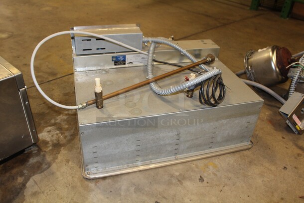 NICE! Commercial Stainless Steel Two Pan Drop In Heated Well. 28x25x15 - Image 6 of 6