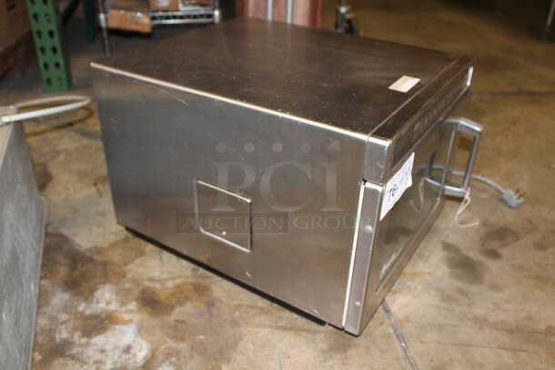 TERRIFIC! Amana Model HDC18 Commercial Stainless Steel Microwave Oven. 16.5x19.75x13.5. 208/230V/60Hz. Working When Pulled! - Image 6 of 6