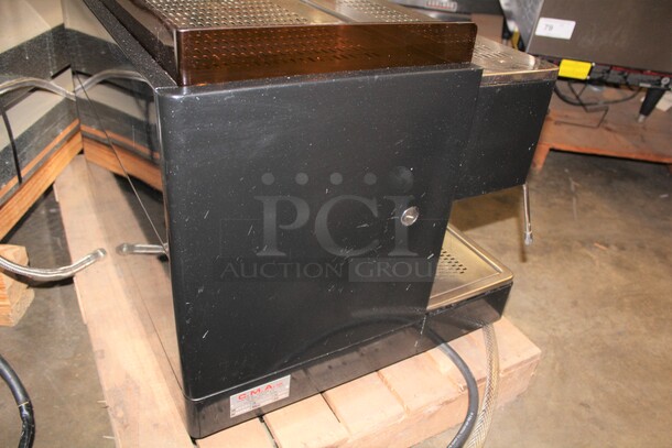 AWESOME! C.M.A. Model SAE2 Commercial Espresso Machine. 27x21x20. 220/230V. 50/60Hz. Working When Pulled! - Image 5 of 6