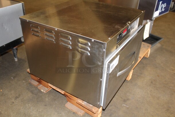 SUPER! Carter Hoffmann Model HDW-1 Commercial Stainless Steel Humified Drawer Food Warmer. 23.5x23.5x17. 120V/60Hz. Working When Pulled! - Image 7 of 7