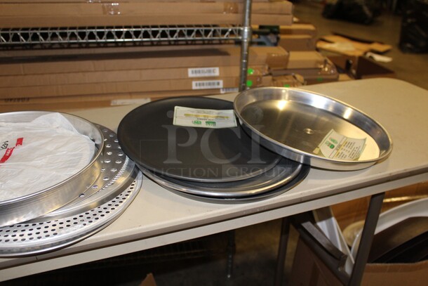 ALL ONE MONEY! Box Of NEW Pizza Pans.  - Image 3 of 4