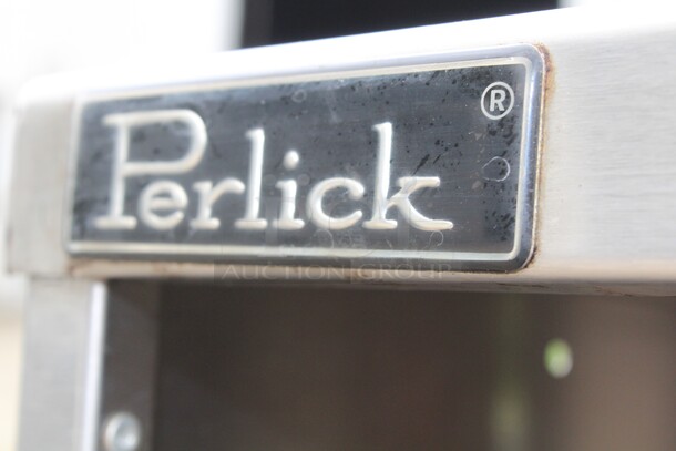 AWESOME! Perlick Model 7057-2 Commercial Stainless Steel Bar Glass Storage Cabinet. 24x24.5x35.5. - Image 3 of 7