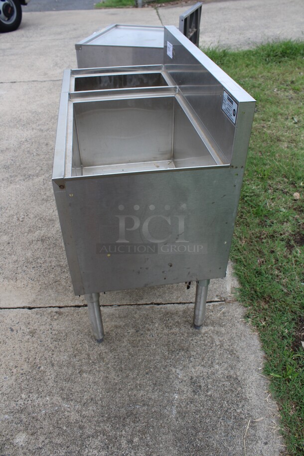 TERRIFIC! Krowne Model KR18-M36R-10 Commercial Stainless Steel Underbar Ice Bin/Cocktail Station. 36x19x36 - Image 6 of 6
