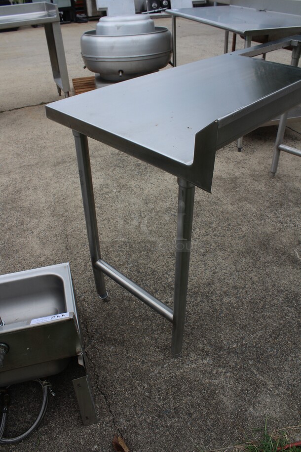 NICE! Select Stainless Commercial Stainless Steel Prep Table With Cutout. 66x24x39 - Image 4 of 4